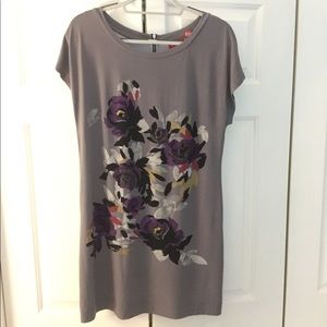 Embellished Jersey Dress